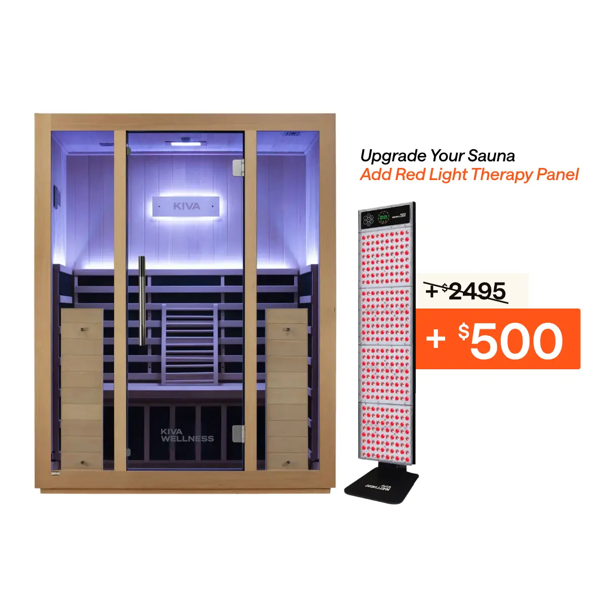 Radiance Sauna + Red Light Therapy April Promo